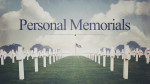 May 26, 2019 - Personal Memorials
